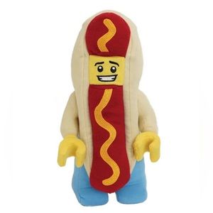 LEGO Minifigure Hot Dog Guy 9" Plush Character Toy
